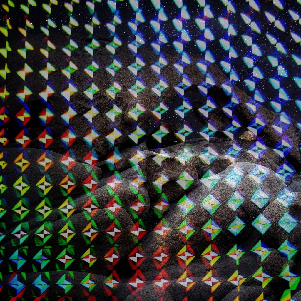 SLEEKpro Mosaic (C) Holographic Cast Film 12.6" x 490' x 1" Core A/I
