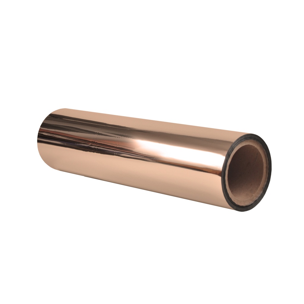 SLEEKpro Rose Gold Metallic Foil 12" x 1000' x 3" Core A/I