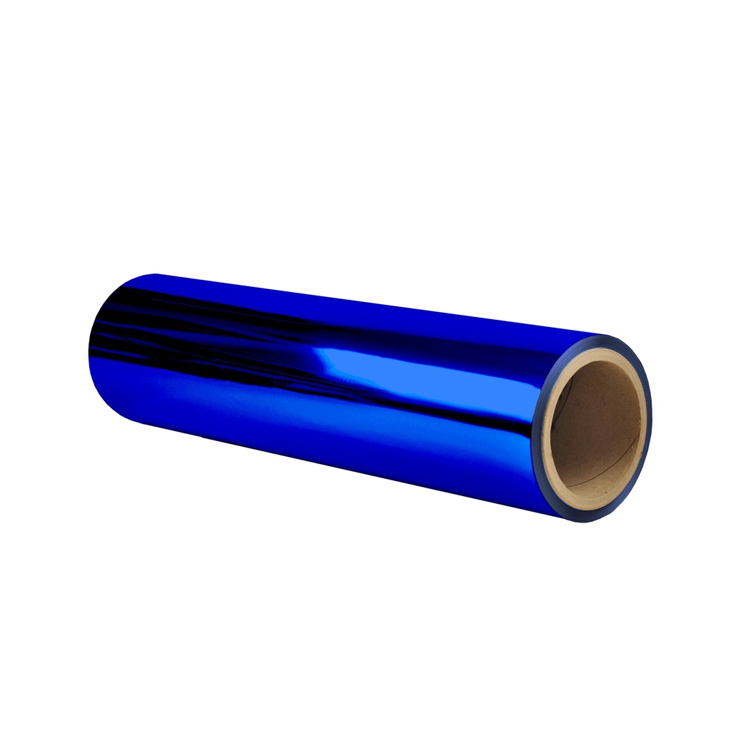 SLEEKpro Dark Blue Metallic Foil 12'' x 1000' x 3" Core A/I