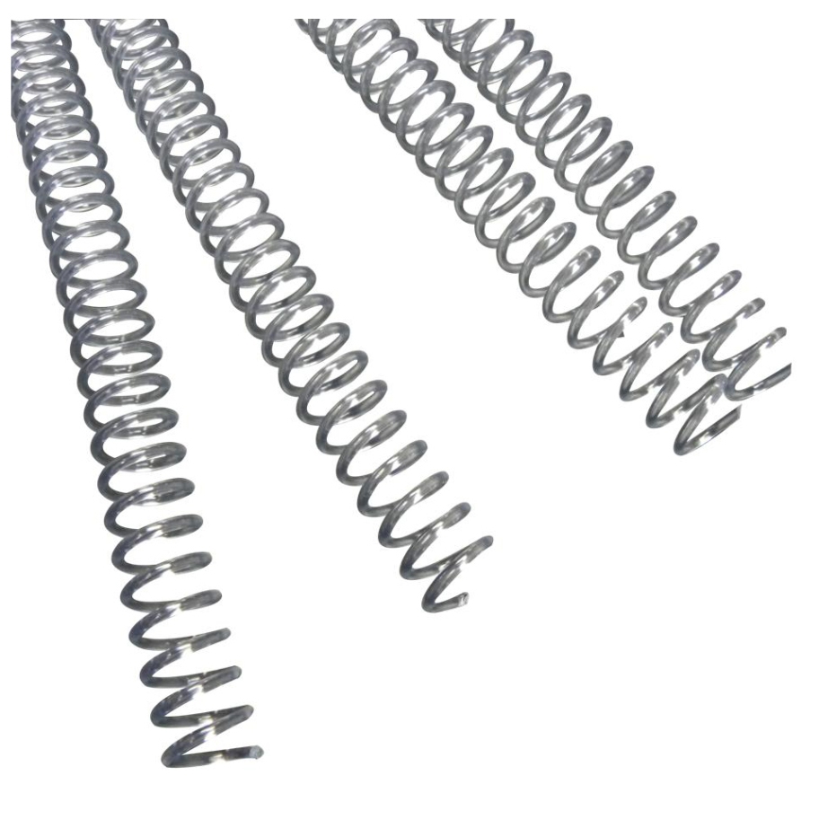 25 mm 36" Clear BINDpro 4:1 Pitch Plastic Coil