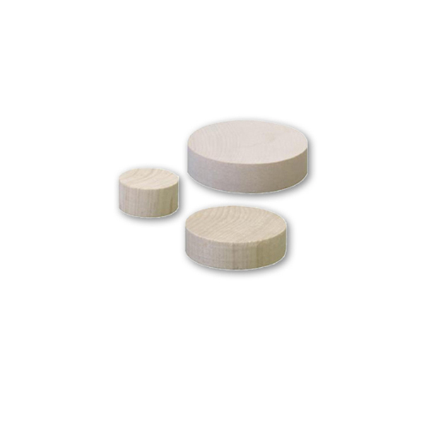 3" x 3/4" Round Challenge Drill Blocks 12/Pack