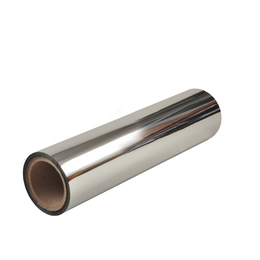 [PDX5312XE] SLEEKpro Silver Printable Metallic Foil 12" x 1000' x 3" Core A/I