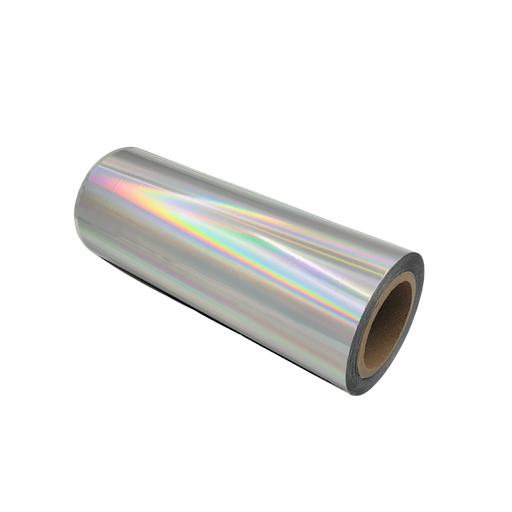 [PEX7312XE] SLEEKpro Silver Columns Holo (T) Metallic Foil 12'' x 1000' x 3'' Core A/I