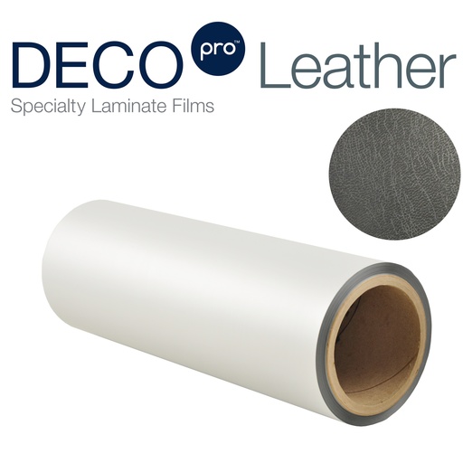 [KPF311PJ] 1.5 mil DECOpro Leather 11.75'' x 3280' x 3" Core A/I Laminate Film