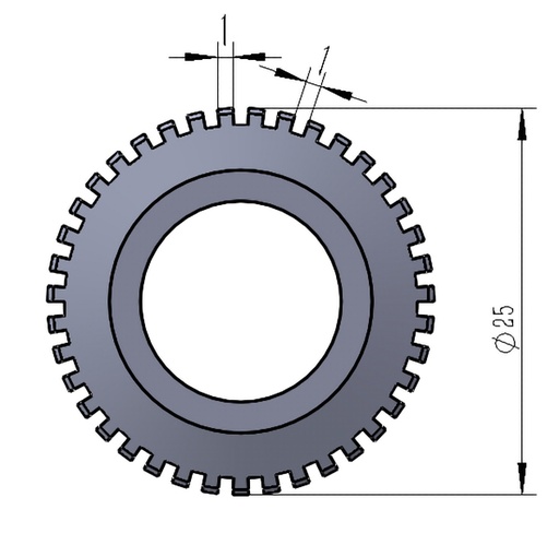 [8H171.20.18.0000310] E19-20 Perf Blade for PTK Tool Suit on FINISHpro series