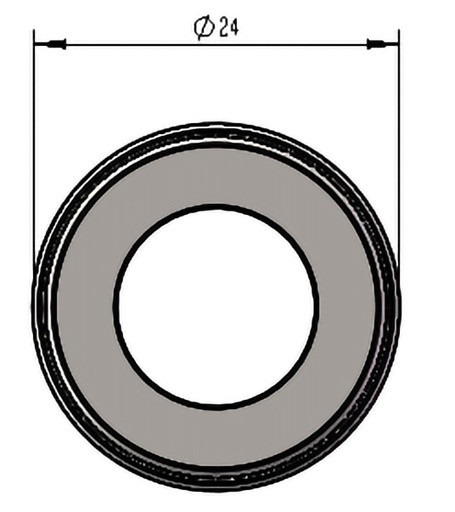 [8H171.10.01.0008536] 0.8mm Creasing Wheel for FINISHpro series