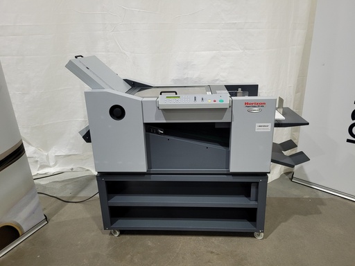 [U-5S22PF-40L] Used Standard Horizon PF-40L Auto Suction Feed Table-Top Folder