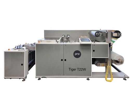 [1S11TT2W] LAMpro Tiger T22W Roll-to-Sheet Industrial Laminator, Cutter, and Re-Stacker