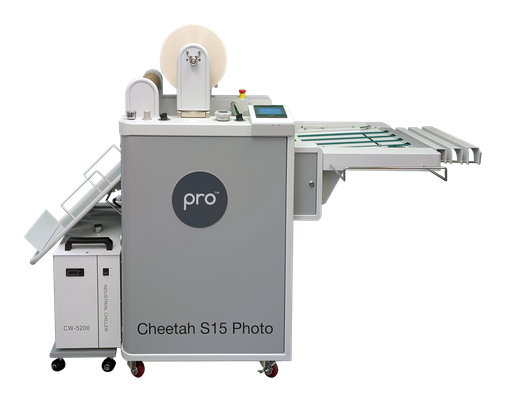 [1S111505] LAMpro Cheetah S15 Photo Simplex Laminator and SLEEKpro with Flying Knife