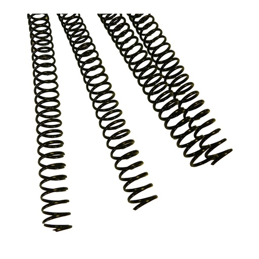 [J4BK1216] 16 mm 12" Black BINDpro 4:1 Pitch Plastic Coil