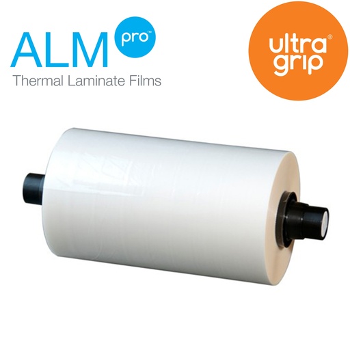 [A35M12KX32] 5.0 mil PETpro Gloss UltraGrip 12.6" x 328' ALM/HLA Laminate Film