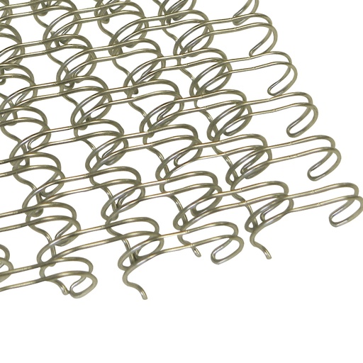 [JC3212XK] 5/8" Silver 2:1 Pitch BINDpro Wire-O 21 Loops